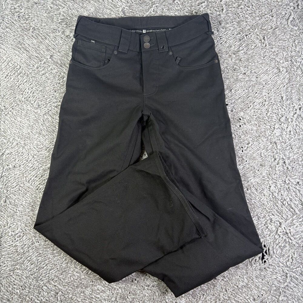 Analog Remer Pants Mens Small 5-Pocket Ski Black Sportswear Clean Cut Shell